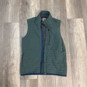 Relwen Quilted Vest in Forest Green